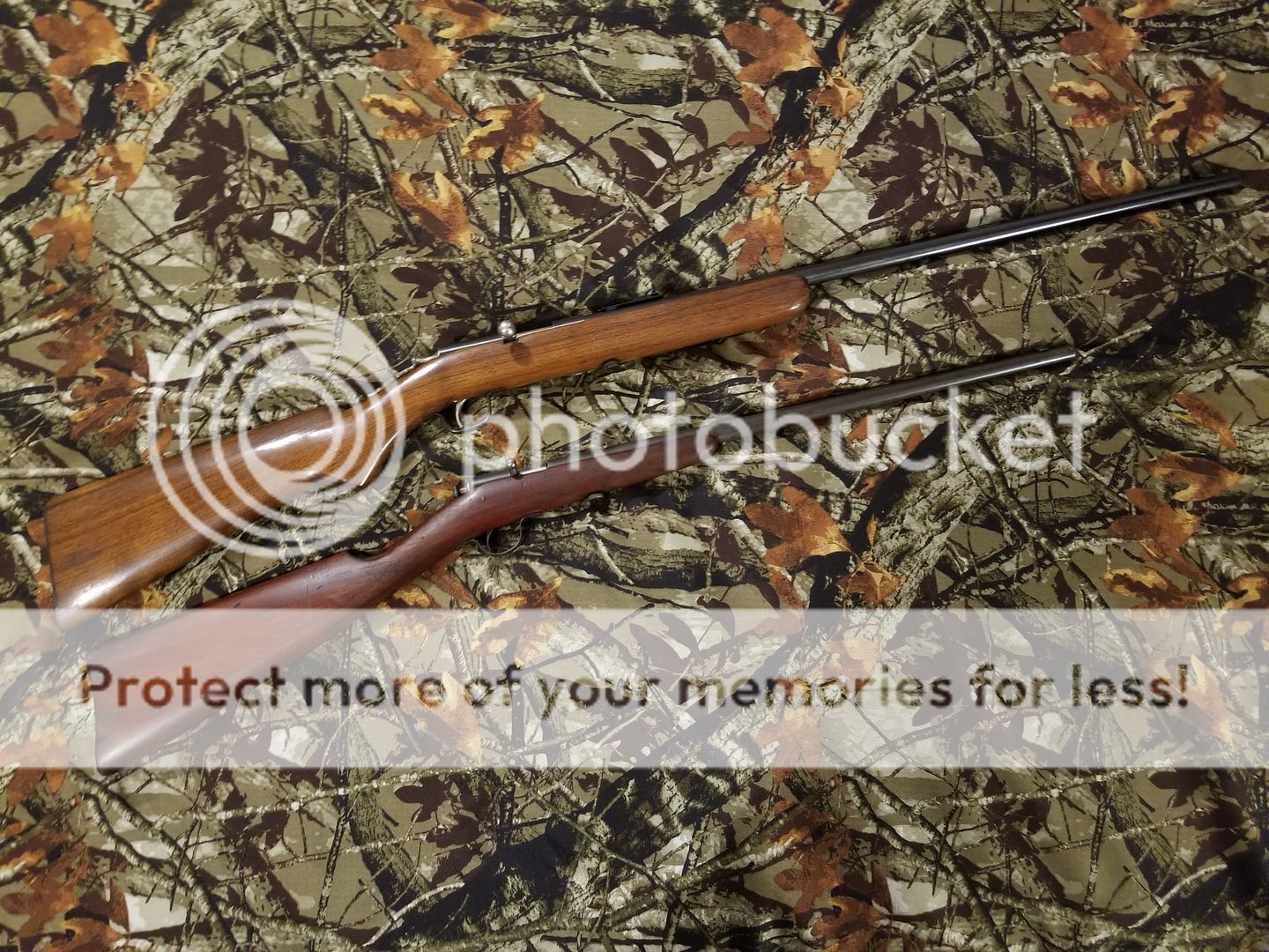 for its age, still has a bright shiny bore with strong rifling